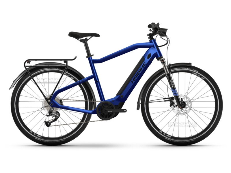 Haibike Trekking 4 pánské 2022 27,5" 500Wh modrá